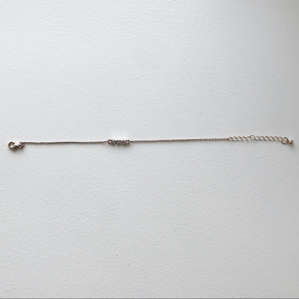 Rose Gold Dainty Bracelet 9” - Picture 7 of 7